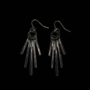 3/$15 | Silver fringe earrings
